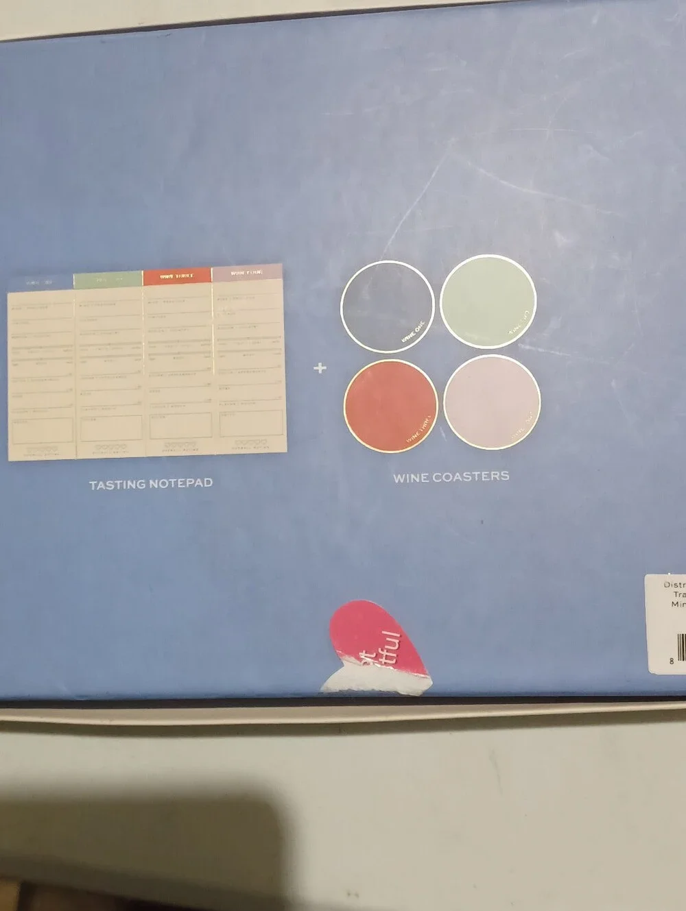 Wine Tasting Party Kit - Pastel Blue and Multicolor